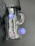 Neo Opal (CFL) / Magenta Dichro Threaded Jar & Flavour Wand Set